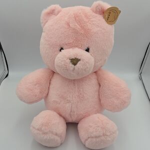 Animal Adventure Rose Pink Teddy Bear Brown Nose 2022 Plush 14” Stuffed Animal